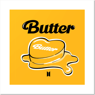 BTS  - Butter art Posters and Art